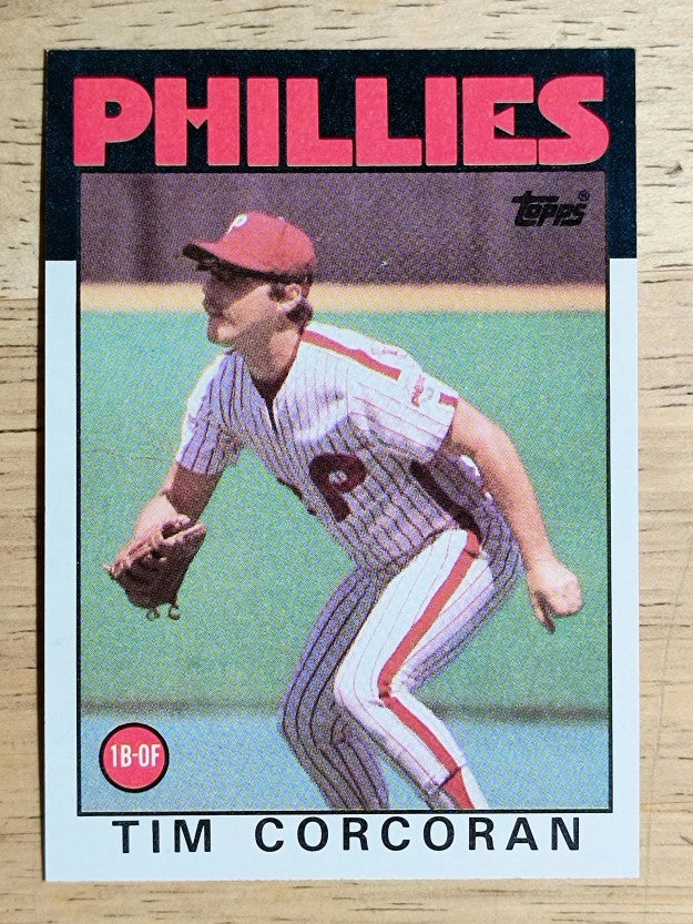 1986 Topps #664 Tim Corcoran
