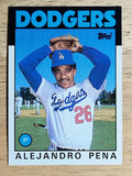 1986 Topps #665 Alejandro Pena