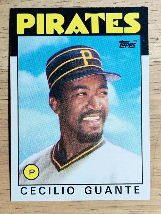 1986 Topps #668 Cecilio Guante