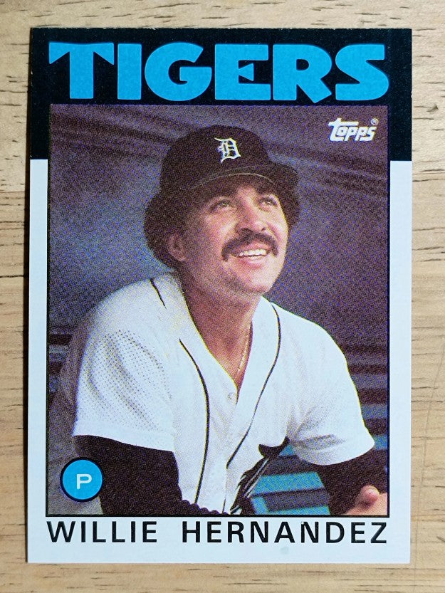 1986 Topps #670 Willie Hernandez