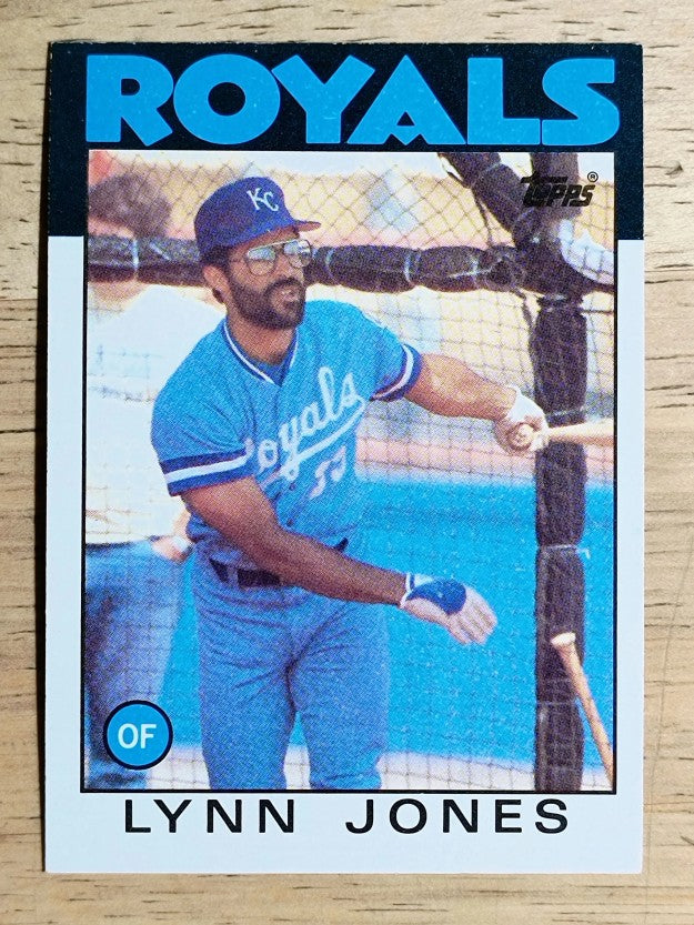 1986 Topps #671 Lynn Jones