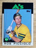 1986 Topps #672 Rob Picciolo