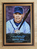 2018 Diamond Kings Portraits #4 Chipper Jones