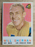 1959 Topps #127 Willard Sherman (EXMT)