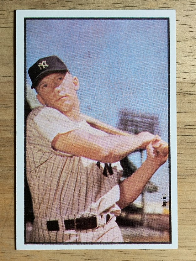 1989 Bowman Reprint Inserts #6 Mickey Mantle 53