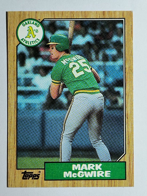 1987 Topps #366 Mark McGwire (EXMT)