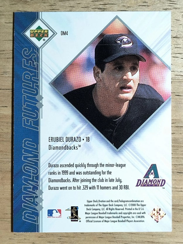 2000 Upper Deck Ovation Diamond Futures #DM4 Erubiel Durazo