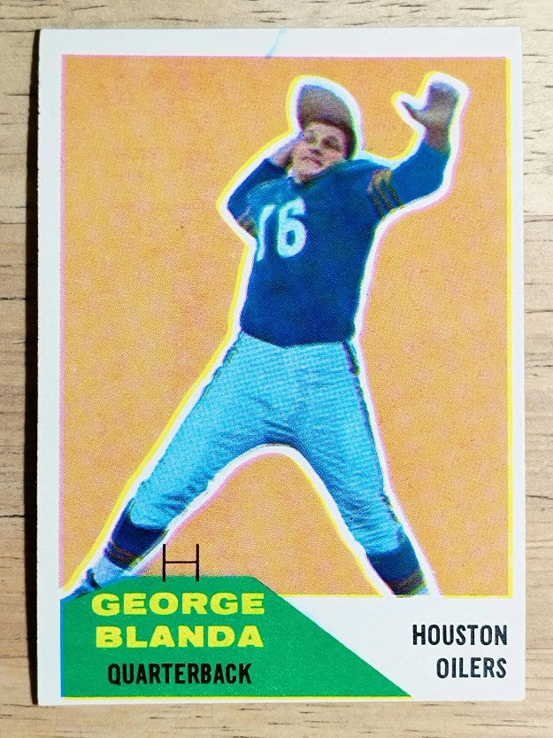 1960 Fleer #58 George Blanda (EXMT)
