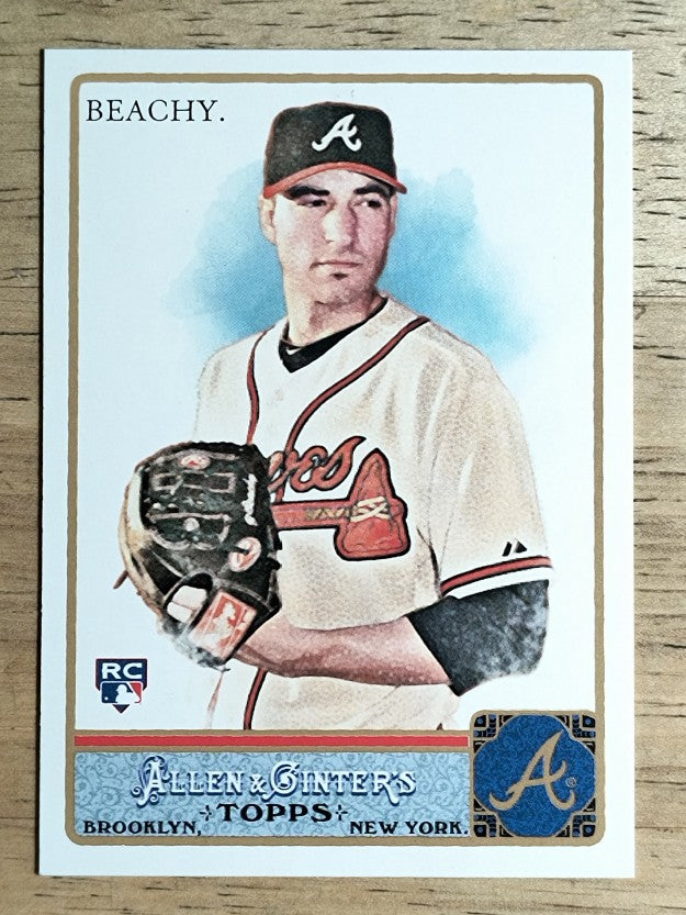 2011 Topps Allen and Ginter #151 Brandon Beachy RC