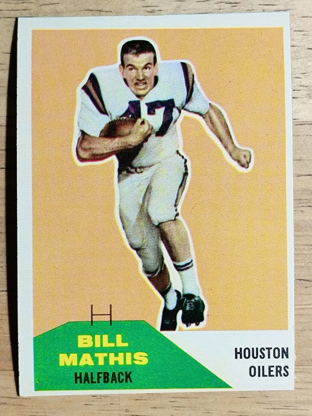 1960 Fleer #99 Bill Mathis RC (EXMT)