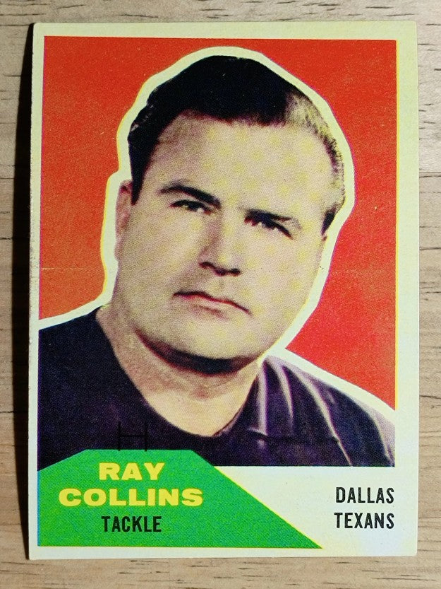 1960 Fleer #129 Ray Collins (EX)