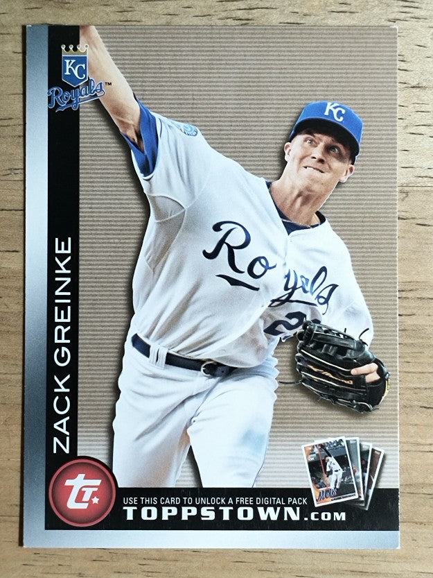 2010 Topps Topps Town Gold #TTT8 Zack Greinke