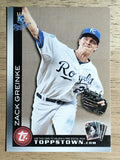 2010 Topps Topps Town Gold #TTT8 Zack Greinke