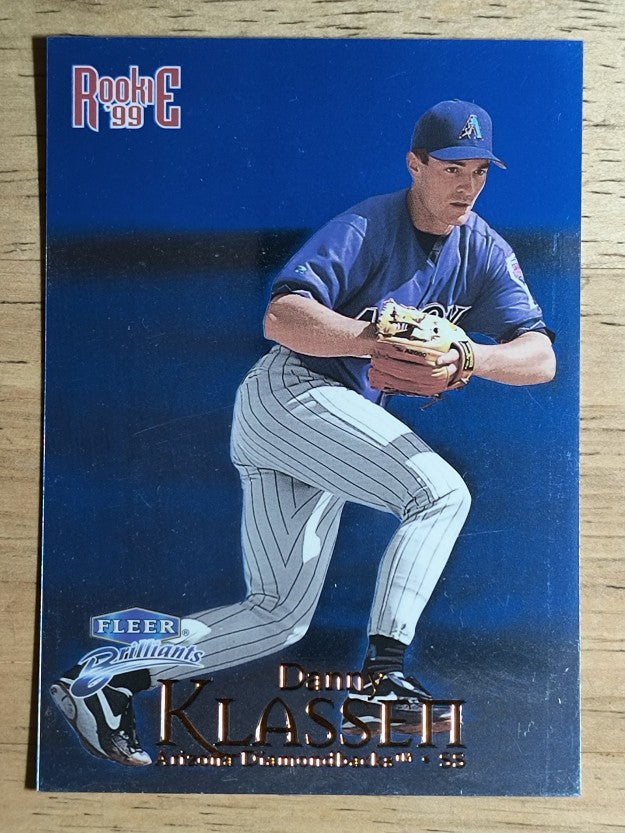 1999 Fleer Brilliants Blue #162 Danny Klassen