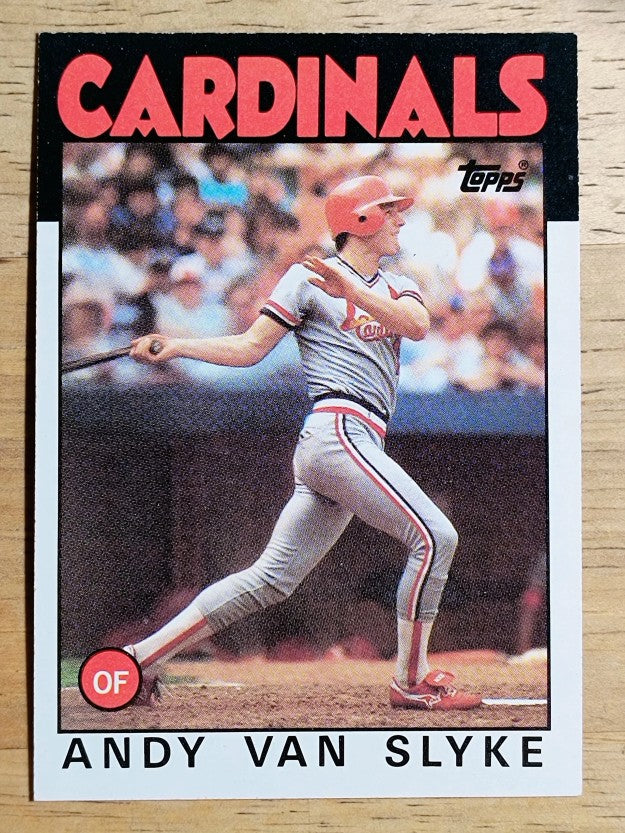 1986 Topps #683 Andy Van Slyke