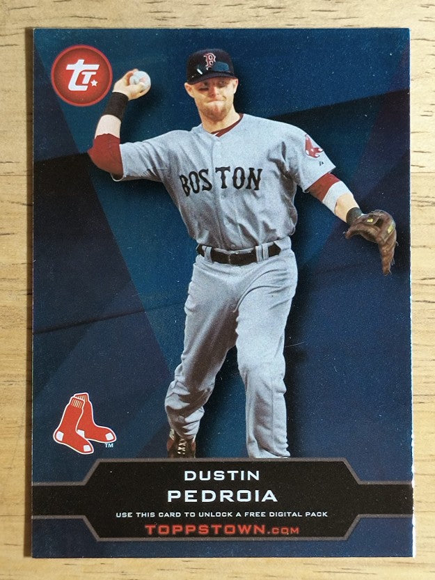 2011 Topps Topps Town #TT47 Dustin Pedroia
