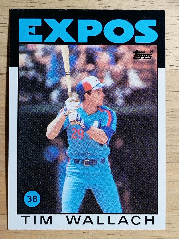 1986 Topps #685 Tim Wallach