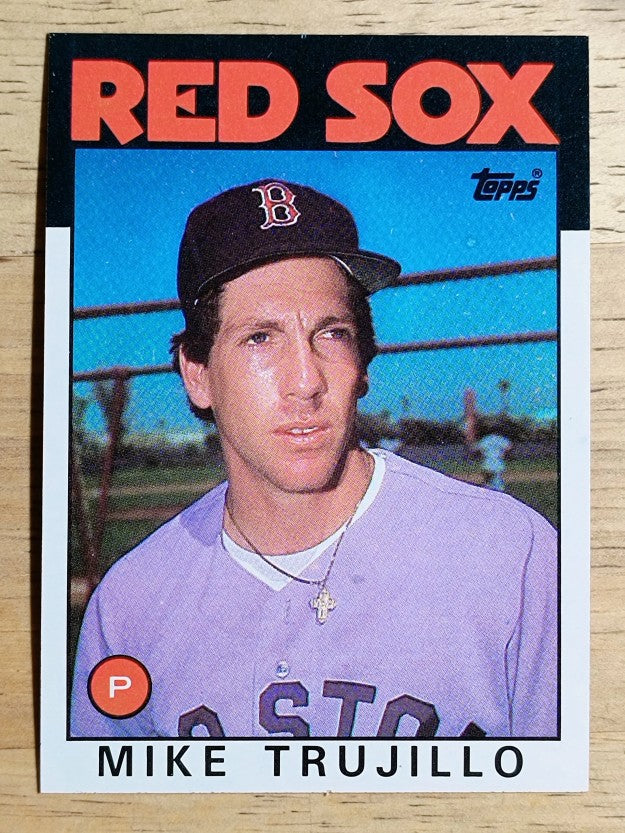 1986 Topps #687 Mike Trujillo