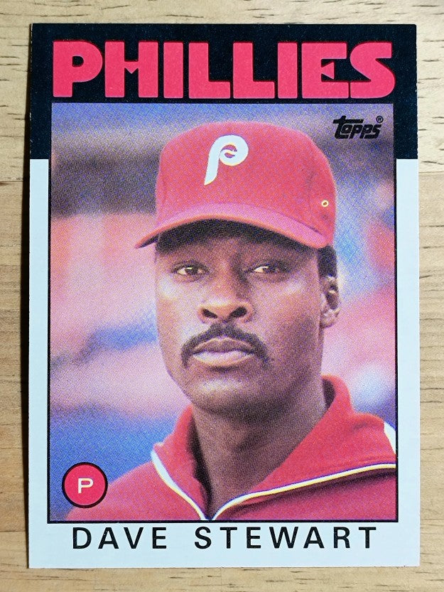 1986 Topps #689 Dave Stewart