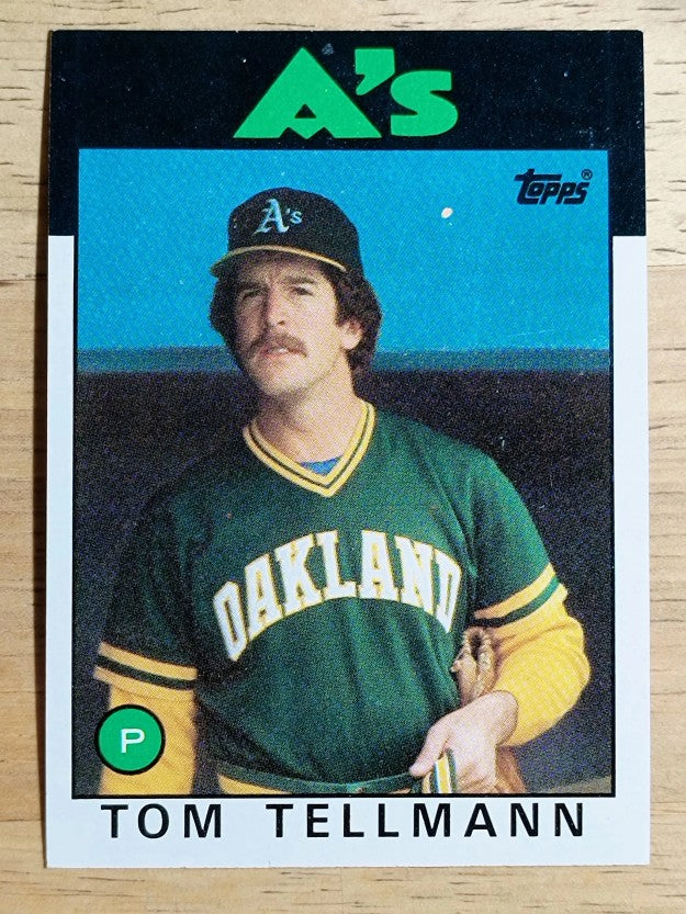 1986 Topps #693 Tom Tellmann