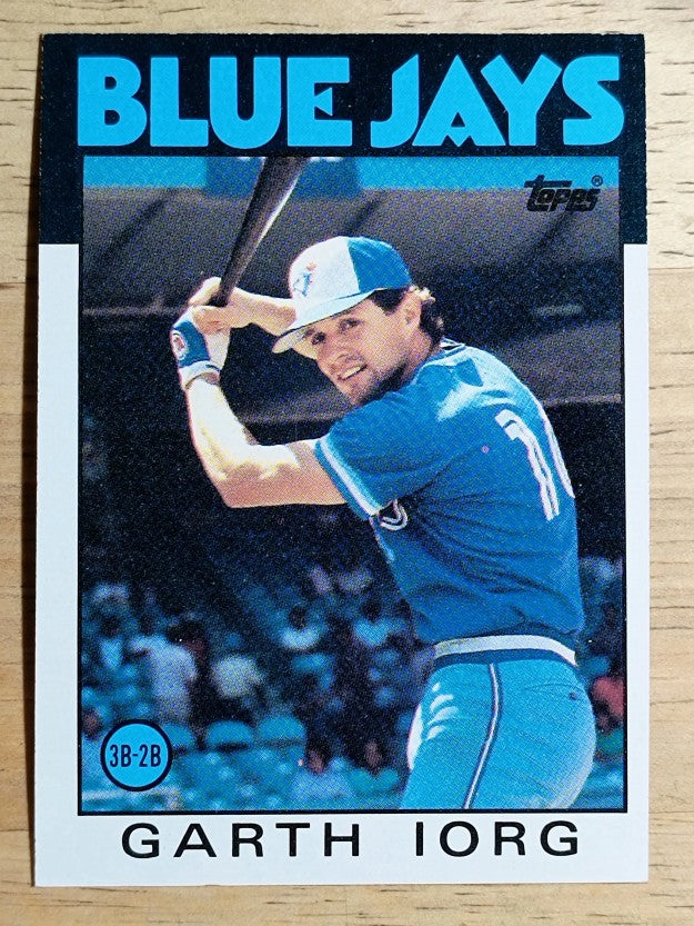 1986 Topps #694 Garth Iorg