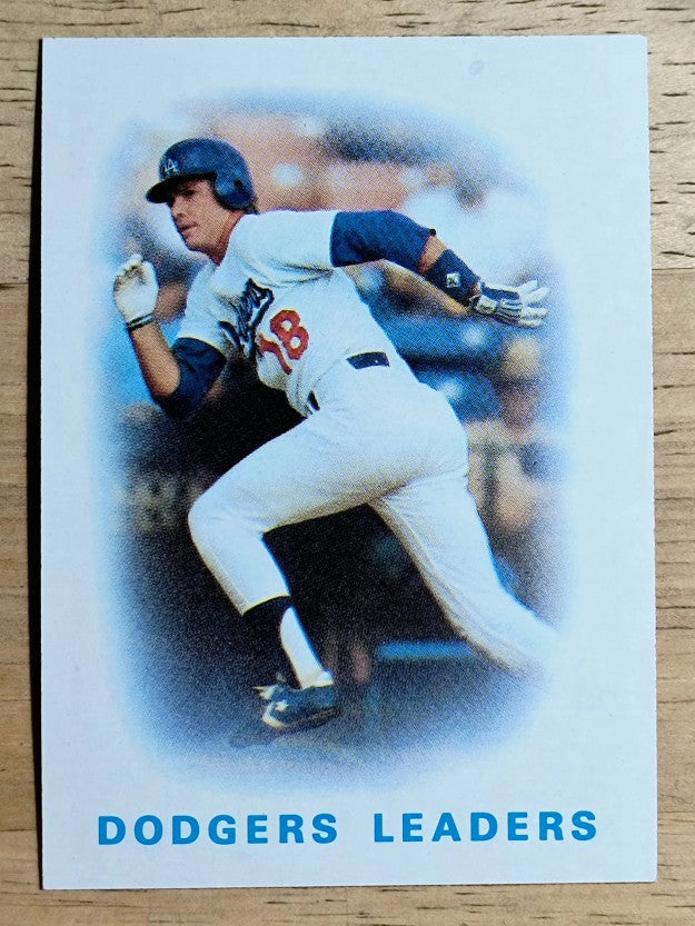 1986 Topps #696 Dodgers Leaders/Bill Russell