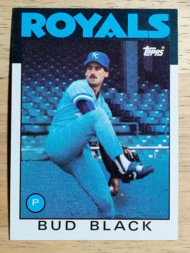 1986 Topps #697 Bud Black