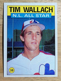 1986 Topps #703 Tim Wallach AS