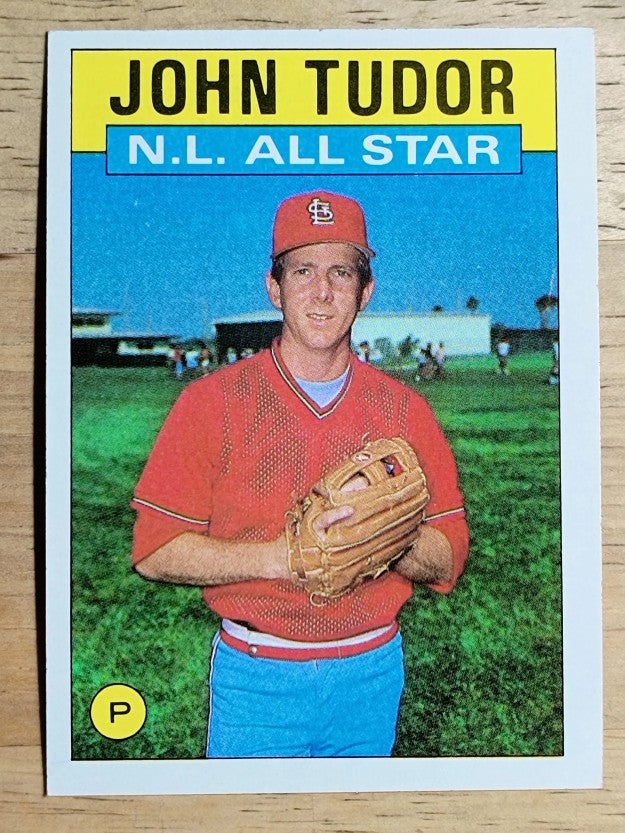 1986 Topps #710 John Tudor AS