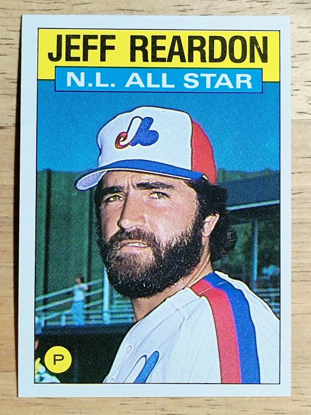 1986 Topps #711 Jeff Reardon AS