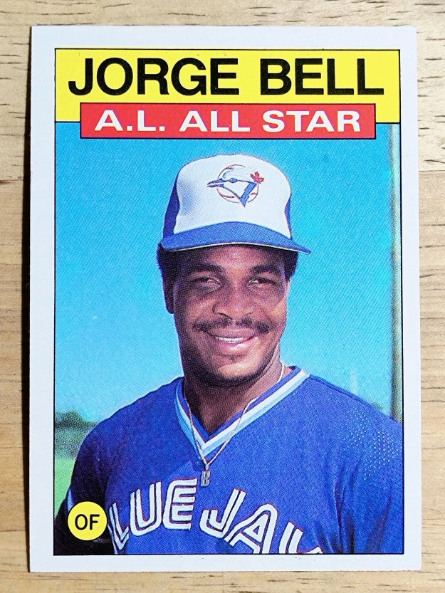 1986 Topps #718 George Bell AS
