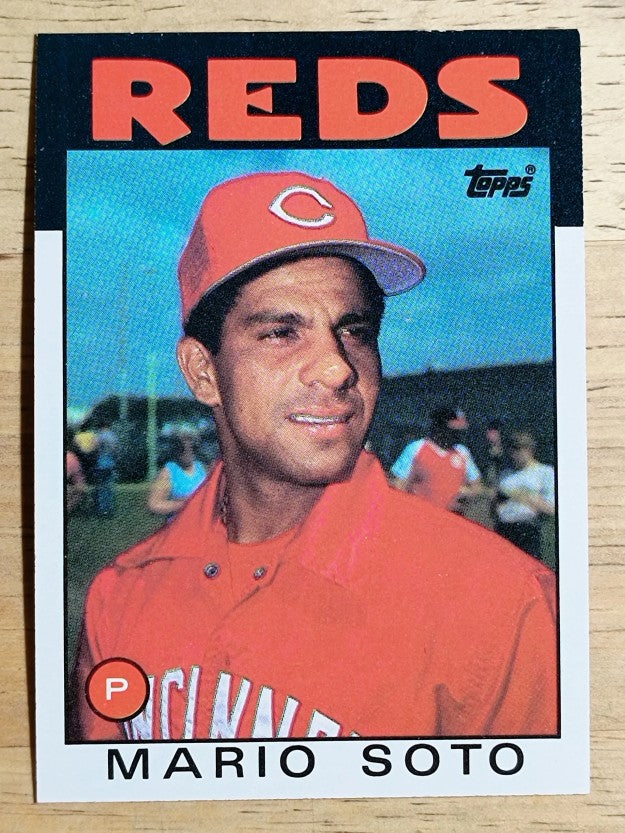 1986 Topps #725 Mario Soto
