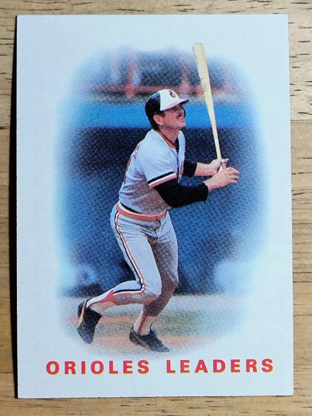 1986 Topps #726 Orioles Leaders/Rick Dempsey