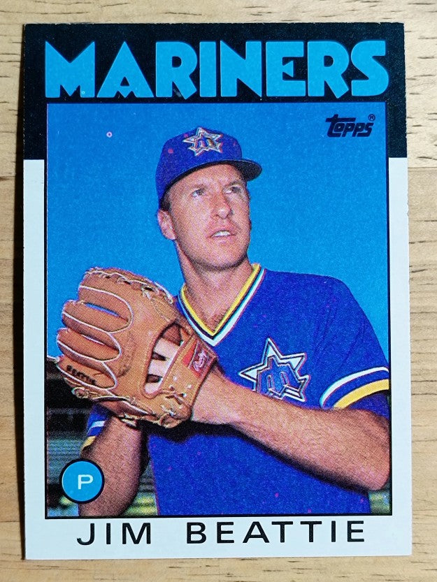 1986 Topps #729 Jim Beattie