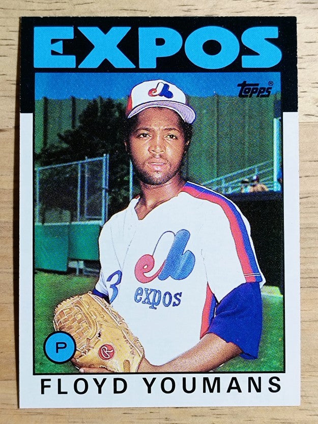 1986 Topps #732 Floyd Youmans