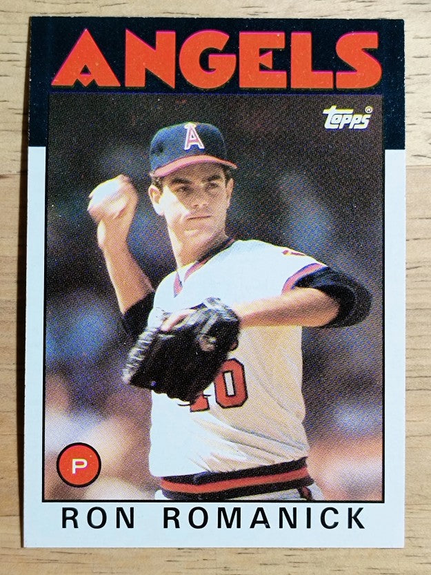 1986 Topps #733 Ron Romanick