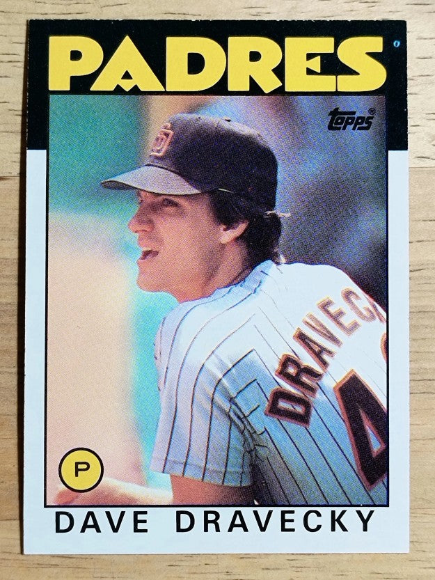 1986 Topps #735 Dave Dravecky