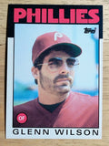 1986 Topps #736 Glenn Wilson
