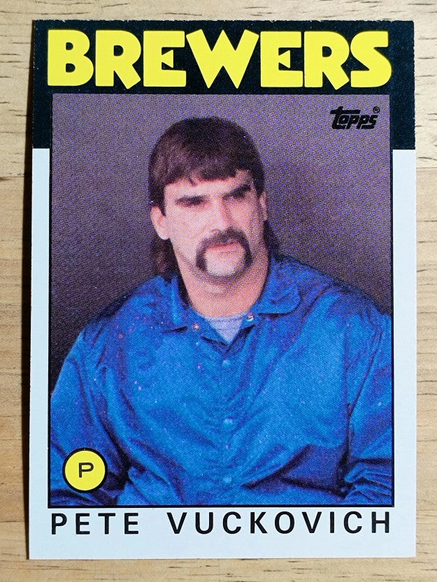 1986 Topps #737 Pete Vuckovich