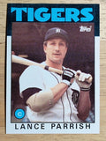 1986 Topps #740 Lance Parrish