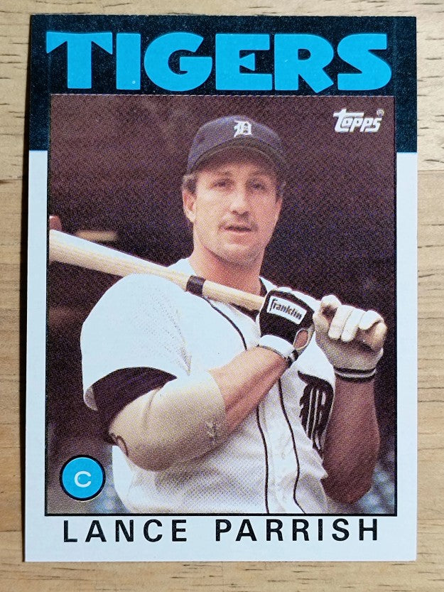 1986 Topps #740 Lance Parrish