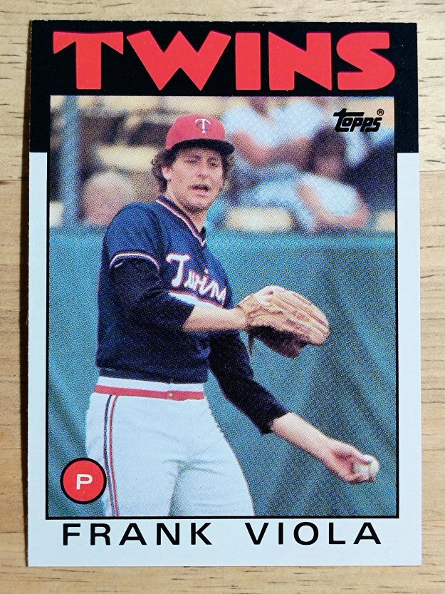 1986 Topps #742 Frank Viola
