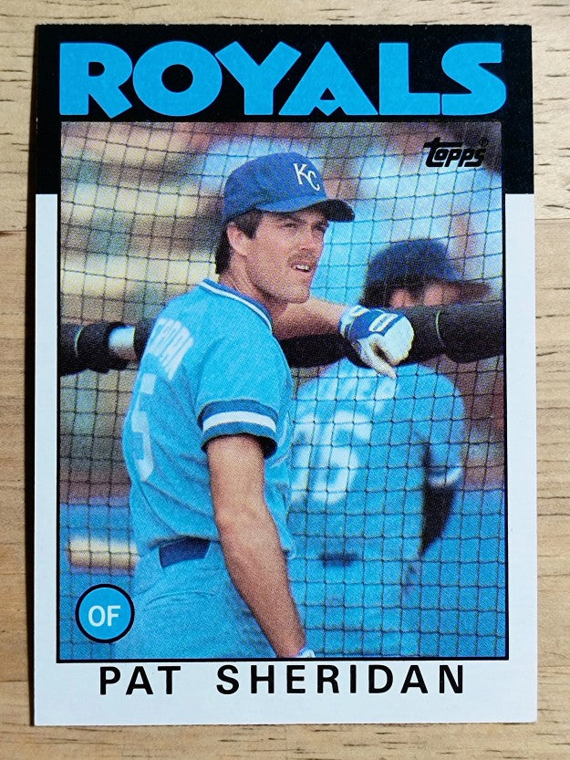 1986 Topps #743 Pat Sheridan