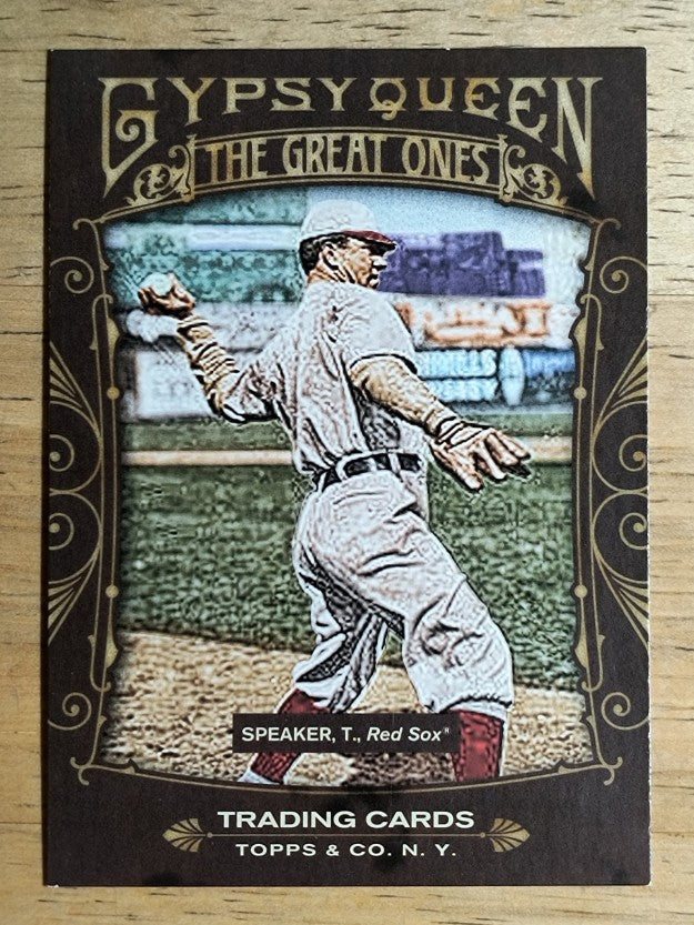 2011 Topps Gypsy Queen Great Ones #GO23 Tris Speaker