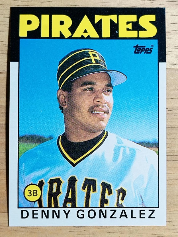 1986 Topps #746 Denny Gonzalez