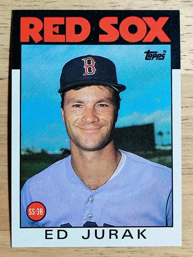 1986 Topps #749 Ed Jurak