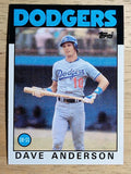 1986 Topps #758 Dave Anderson