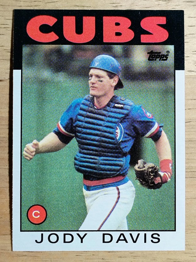 1986 Topps #767 Jody Davis