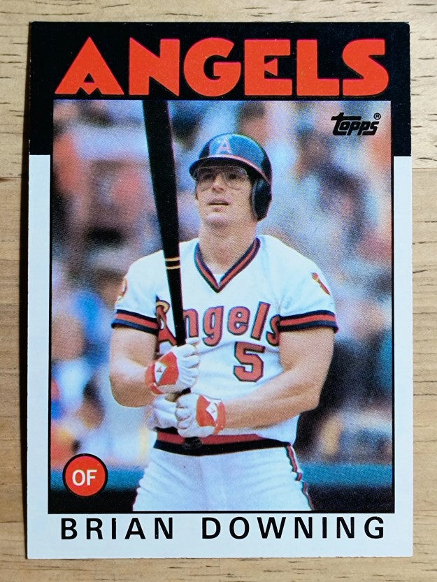 1986 Topps #772 Brian Downing