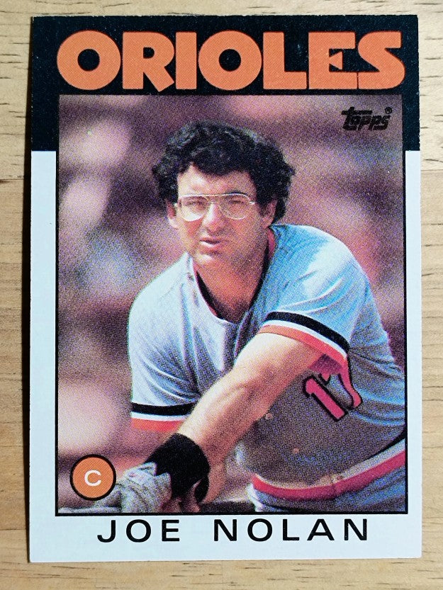 1986 Topps #781 Joe Nolan